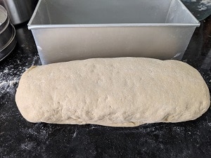 loaf shaped and set