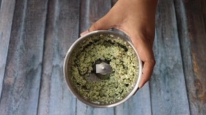 Coconut-cumin-greenchilli mix for thayir pachadi