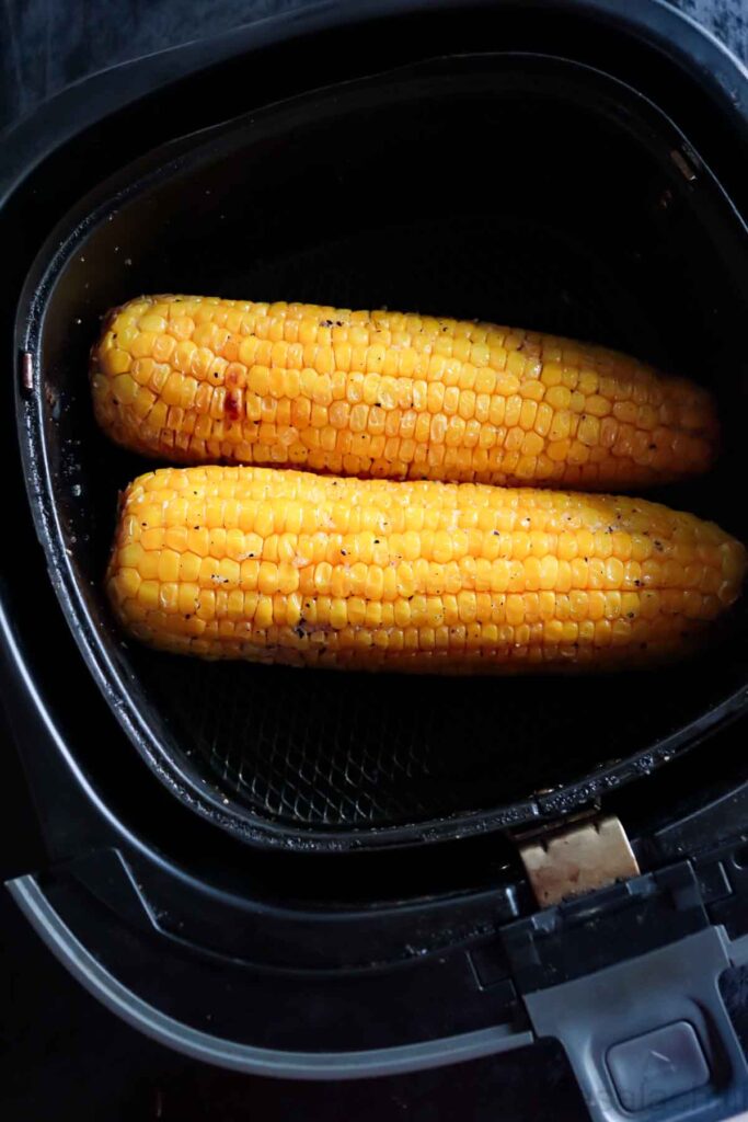 Corn on the Cob ready in air fryer