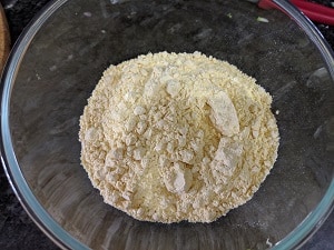 gluten free chickpea flour to make zucchini fritters